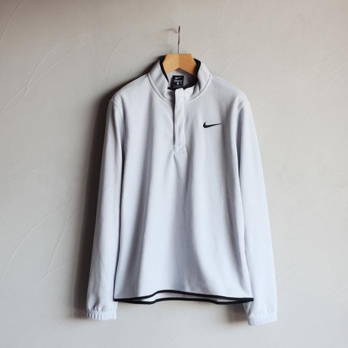 gray nike half zip