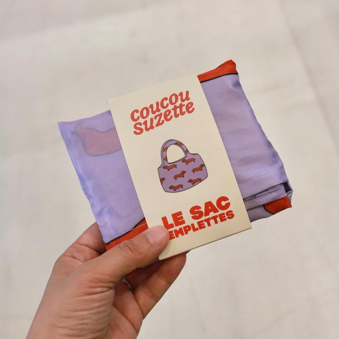 ククシュゼット 正規商品 サブバッグ マイバッグ 犬 Coucou Suzette