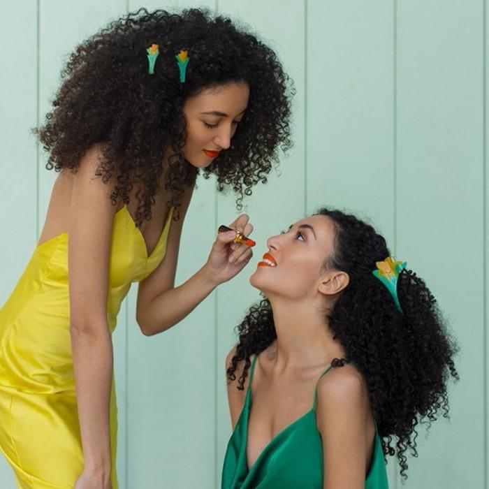 ククシュゼット 正規商品 ヘアアクセ クリップ ピン ヘアピン 花