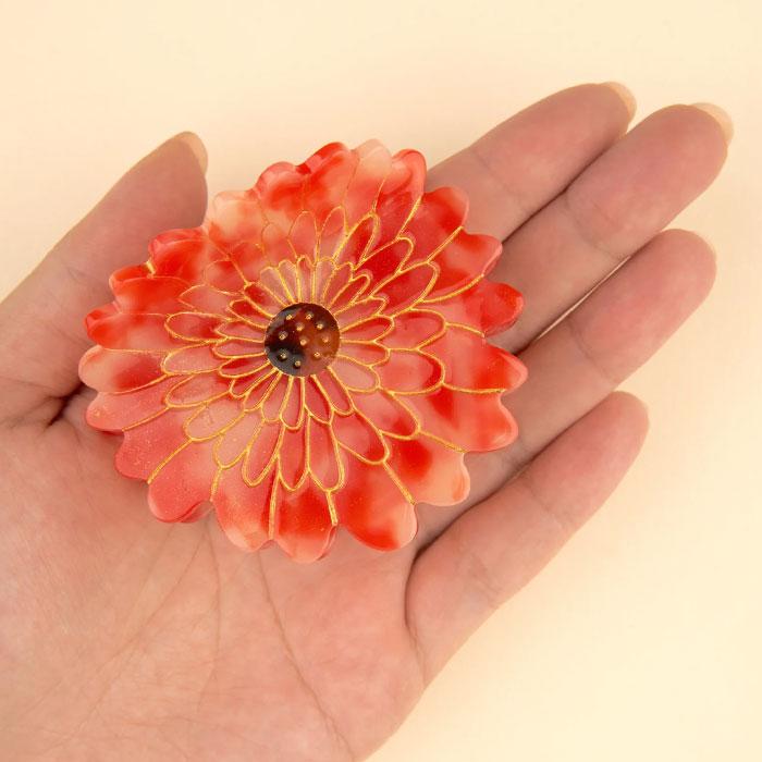 ククシュゼット 正規商品 ヘア アクセ ギフト 新作 花 個性的 ガーデン