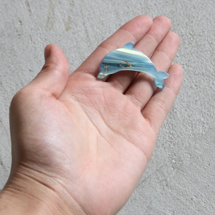 ククシュゼット 正規商品 ヘア アクセ ピン かわいい 海 夏 魚