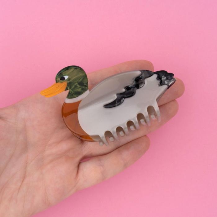 ククシュゼット 正規商品 ヘア アクセ クリップ かわいい 鳥 おしゃれ