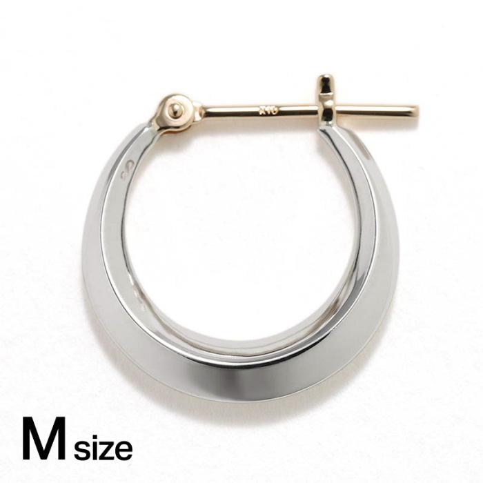 Sympathy of soul ピアス Sympathy of Soul（シンパシーオブソウル） Moon Hoop Pierce Silver