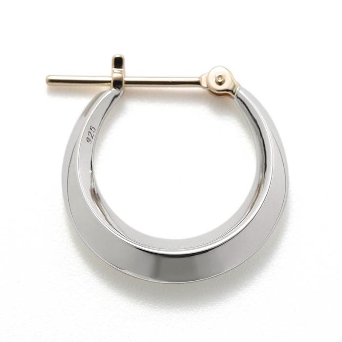Sympathy of Soul（シンパシーオブソウル） Moon Hoop Pierce Silver