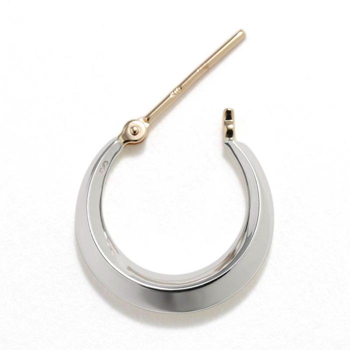 Sympathy of Soul（シンパシーオブソウル） Moon Hoop Pierce Silver