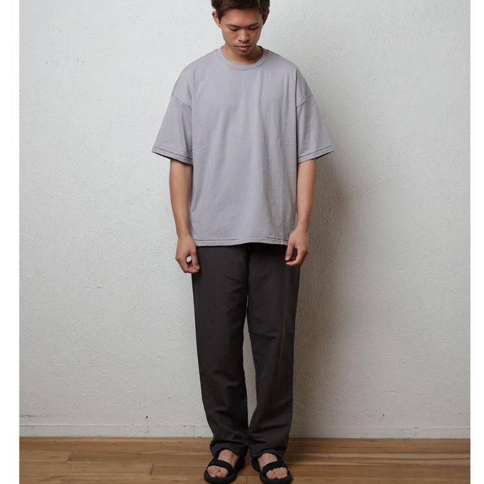 エディットクロージング パンツ EDIT CLOTHING ワッシャー ナイロン パンツ WASHER NYLON PANTS ブラック/ネズミ BLACK/GRAY 2色展開 2024春夏新作｜charger｜13