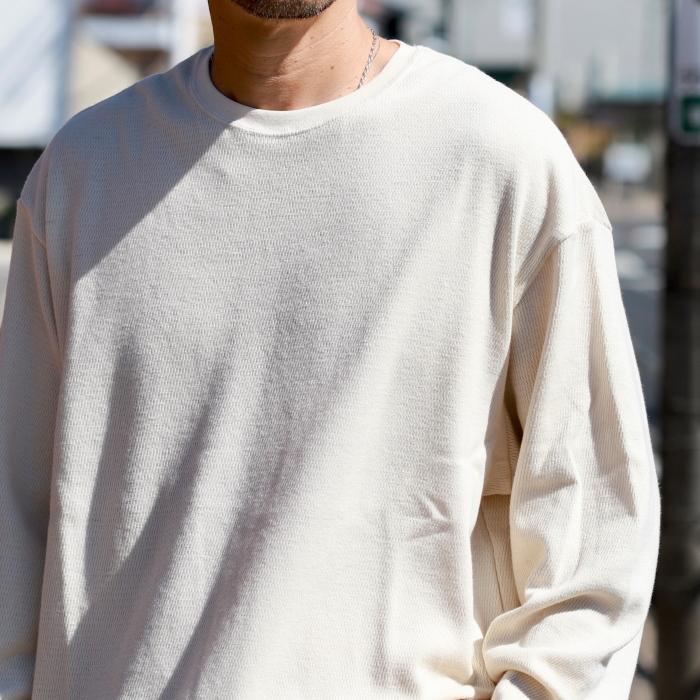 エディットクロージング ロンT EDIT CLOTHING 北海道 ウール ハニカム