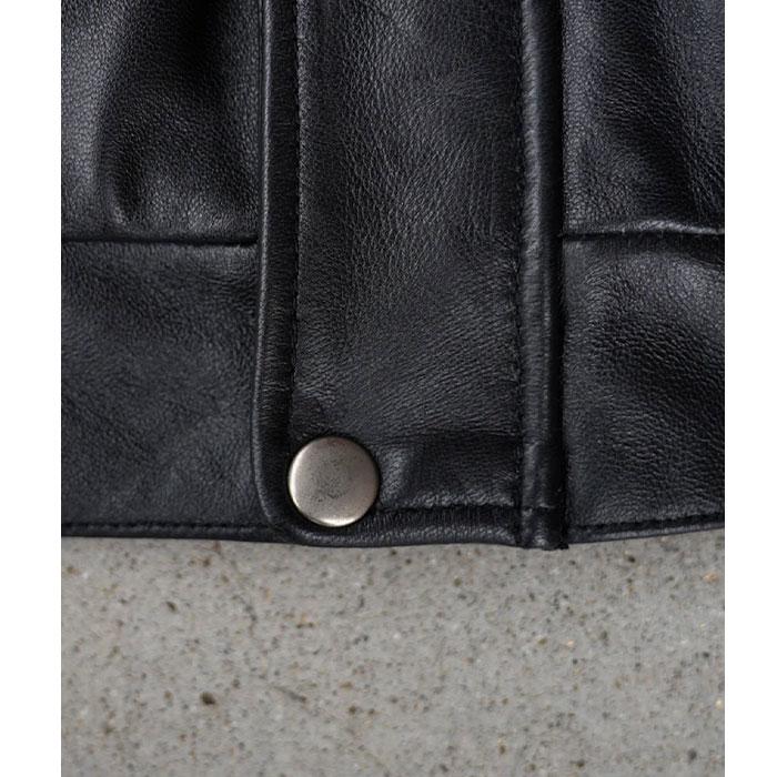 エディットクロージング レザー EDIT CLOTHING シープレザーブルゾン