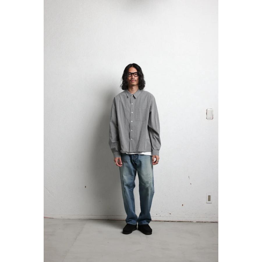 美品 EDITCLOTHINGCLASSICGINGHAM CHECSHIRTS エディットクロージング EDIT CLOTHING クラッシック ギンガムチェック