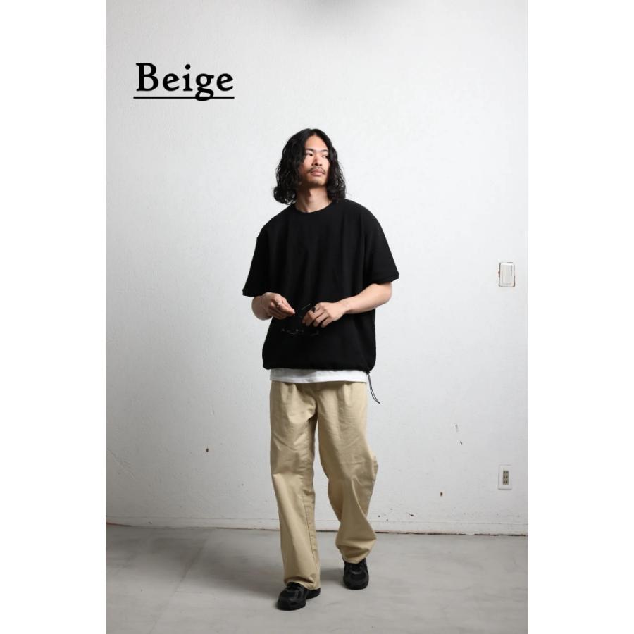 エディットクロージング パンツ EDIT CLOTHING ラフチノ Rough chino ベージュ/カーキ Beige/Khaki ２色展開 2026春夏新作 |  | 02