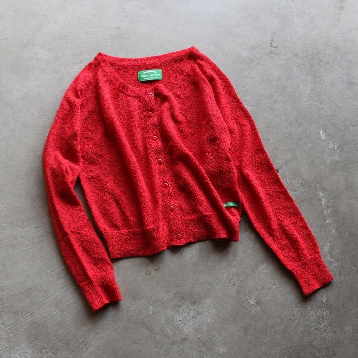 グレディブリリアント　コットンクルーネックカーデ【GREEN BUTTER】 GREEN BUTTER（グリーンバター） ニット 正規販売 サマーブークレ