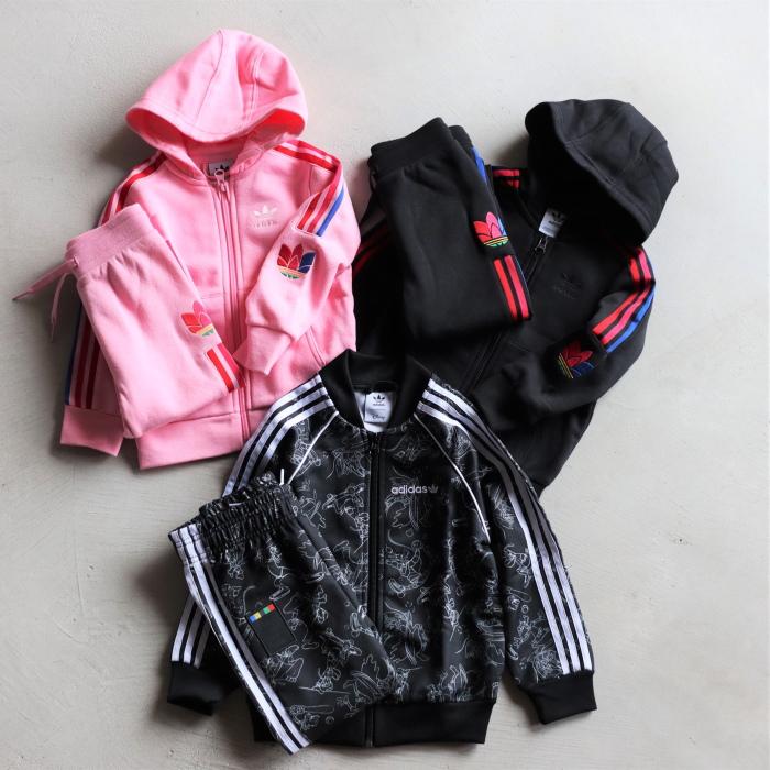Sale 30 Off アディダスオリジナルス キッズ Adidas Originals 3d トレフォイル フルジップパーカー 上下セット ライトピンク ブラック 秋冬新作 Gd264 Charger Web Store 通販 Yahoo ショッピング
