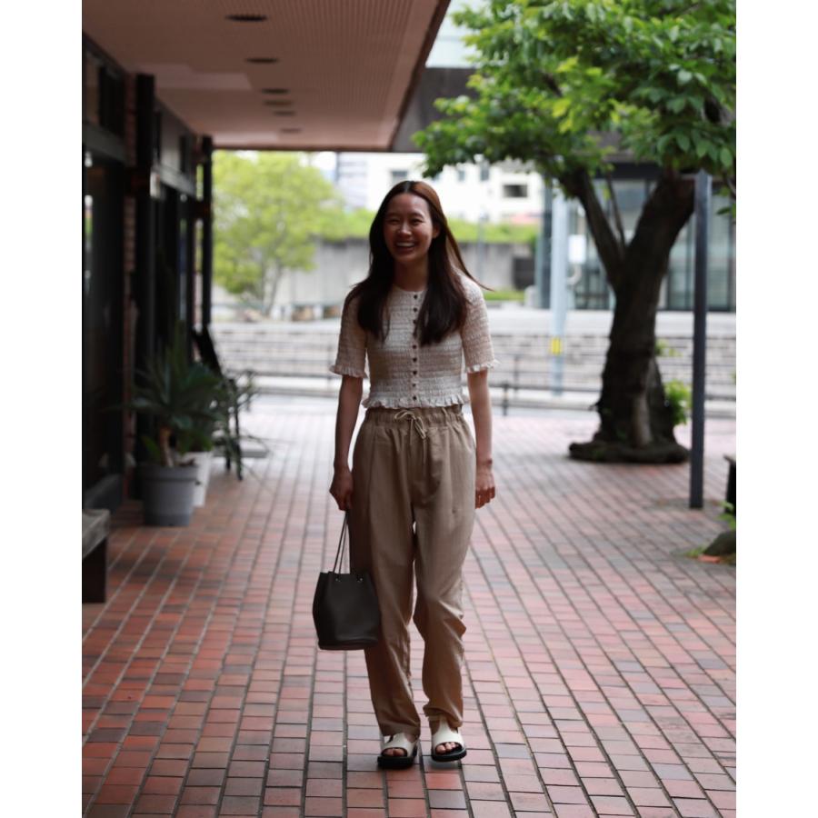 GOODAYS × CHARGER パンツ チャージャー ユニセックス テックイージーカラードパンツ Wide Easy Pants チャコール/ベージュ/ライトピンク 3色展開 2026春夏新作 |  | 10
