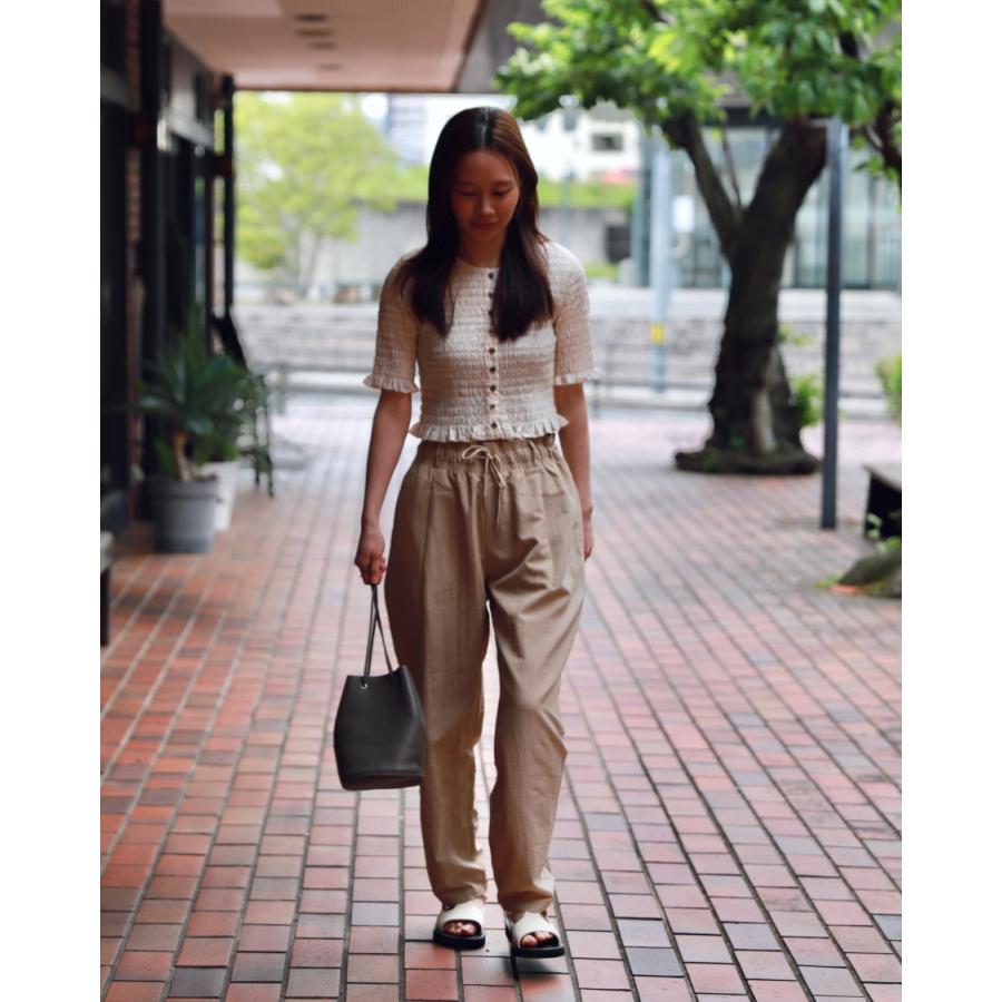 GOODAYS × CHARGER パンツ チャージャー ユニセックス テックイージーカラードパンツ Wide Easy Pants チャコール/ベージュ/ライトピンク 3色展開 2026春夏新作 |  | 11