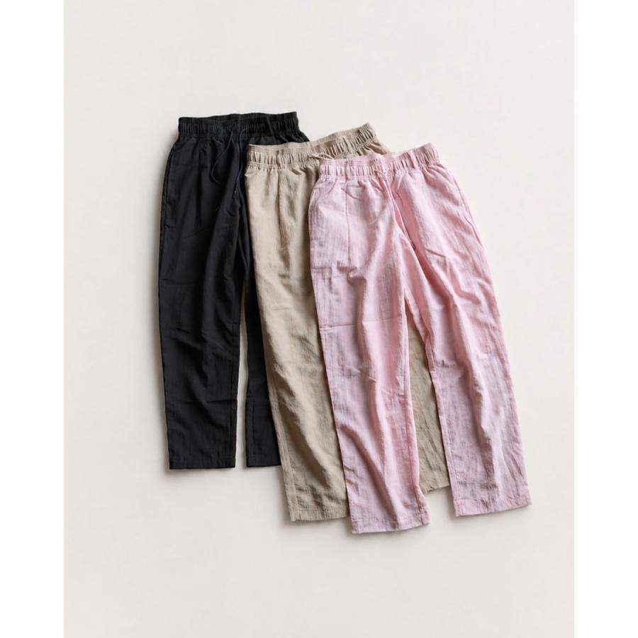 GOODAYS × CHARGER パンツ チャージャー ユニセックス テックイージーカラードパンツ Wide Easy Pants チャコール/ベージュ/ライトピンク 3色展開 2026春夏新作 |  | 01