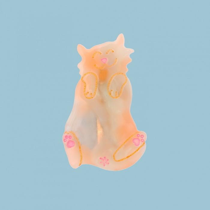 ククシュゼット 正規商品 ヘアアクセ クリップ ピン 猫 トラ猫 Coucou ククシュゼット 正規商品 ヘアアクセ クリップ ピン 猫 トラ猫 Coucou