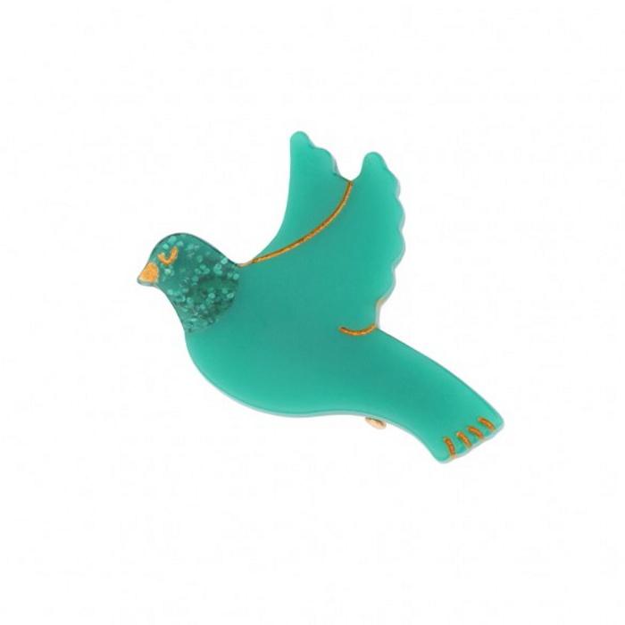 ククシュゼット 正規商品 ヘア アクセ クリップ ヘアピン かわいい 鳥 Coucou Suzette グリーン バード ヘア クリップ Green Bird Hair Clip グリーン