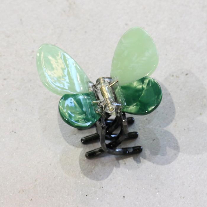 ククシュゼット 正規商品 ヘア アクセ クリップ 蝶 虫 かわいい ギフト