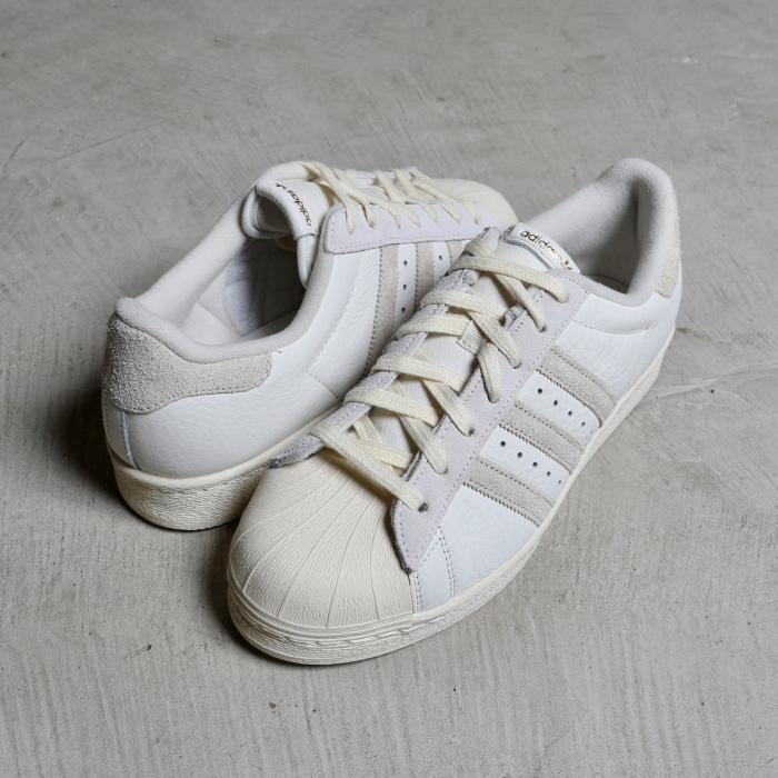 アディダスオリジナルス スニーカー adidas originals スーパースター SUPERSTAR 82 クラウドホワイト/クリームホワイト WHITE 2022春夏新作 通販 アディダス ADIDAS クリーム スニーカー