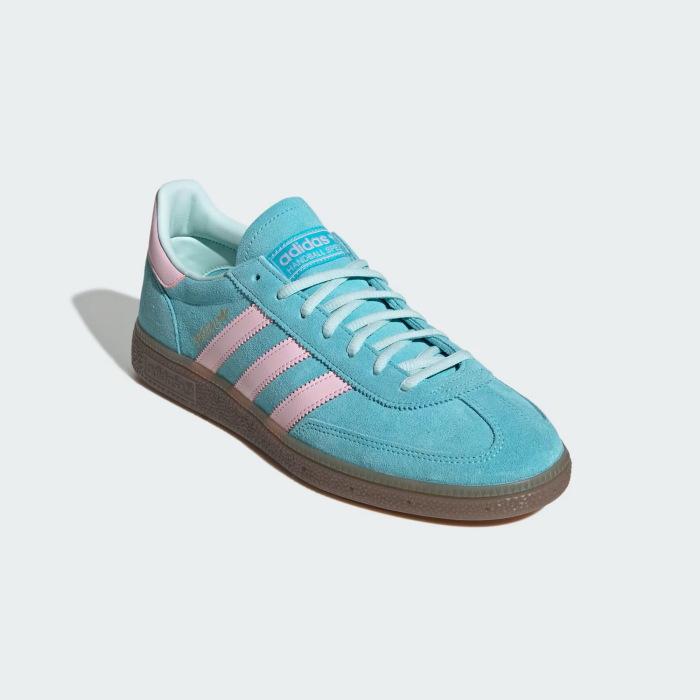 アディダスオリジナルス スニーカー adidas originals ハンドボール スペツィアル Handball Spezial パルスアクア×クリアピンク 2026春夏新作 | adidas Originals | 04