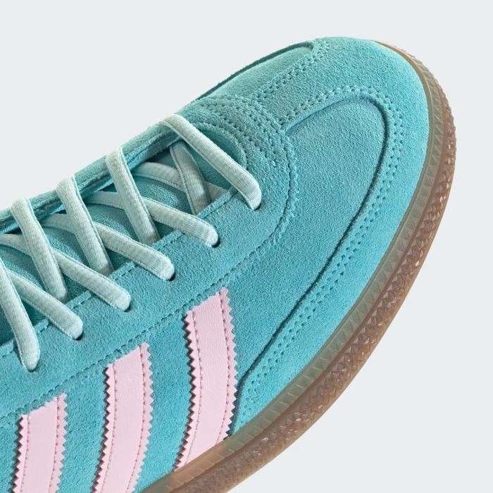 アディダスオリジナルス スニーカー adidas originals ハンドボール スペツィアル Handball Spezial パルスアクア×クリアピンク 2026春夏新作 | adidas Originals | 08