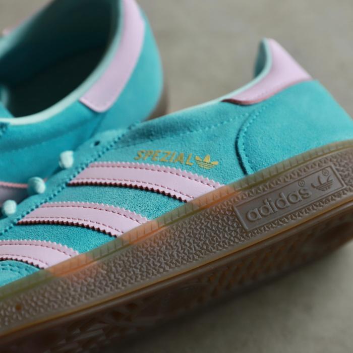 アディダスオリジナルス スニーカー adidas originals ハンドボール スペツィアル Handball Spezial パルスアクア×クリアピンク 2026春夏新作 | adidas Originals | 09