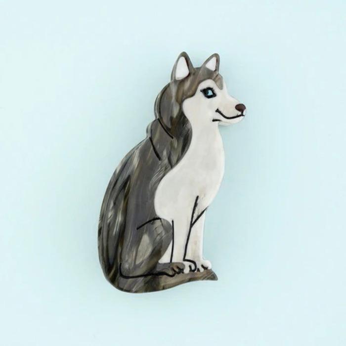 ククシュゼット 正規商品 ヘア アクセ クリップ 犬 新作 フランス
