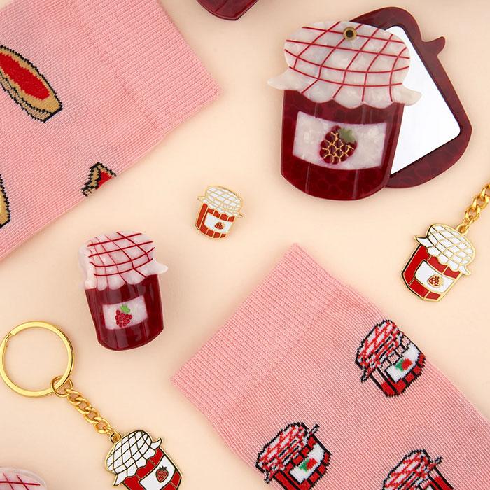 ククシュゼット 正規商品 新作 キーリング キーホルダー かわいい