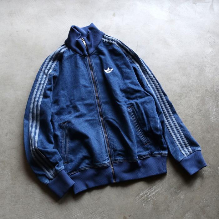 adidas original ファイアーバードデニムジャケット アディカラー デニム ファイヤーバード トラックトップ / ジャージ
