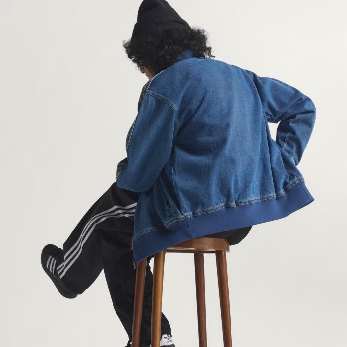 adidas original ファイアーバードデニムジャケット アディカラー デニム ファイヤーバード トラックトップ / ジャージ