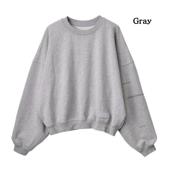 Knuth Marf（クヌースマーフ） トップス Kエラー デザイン スウェット