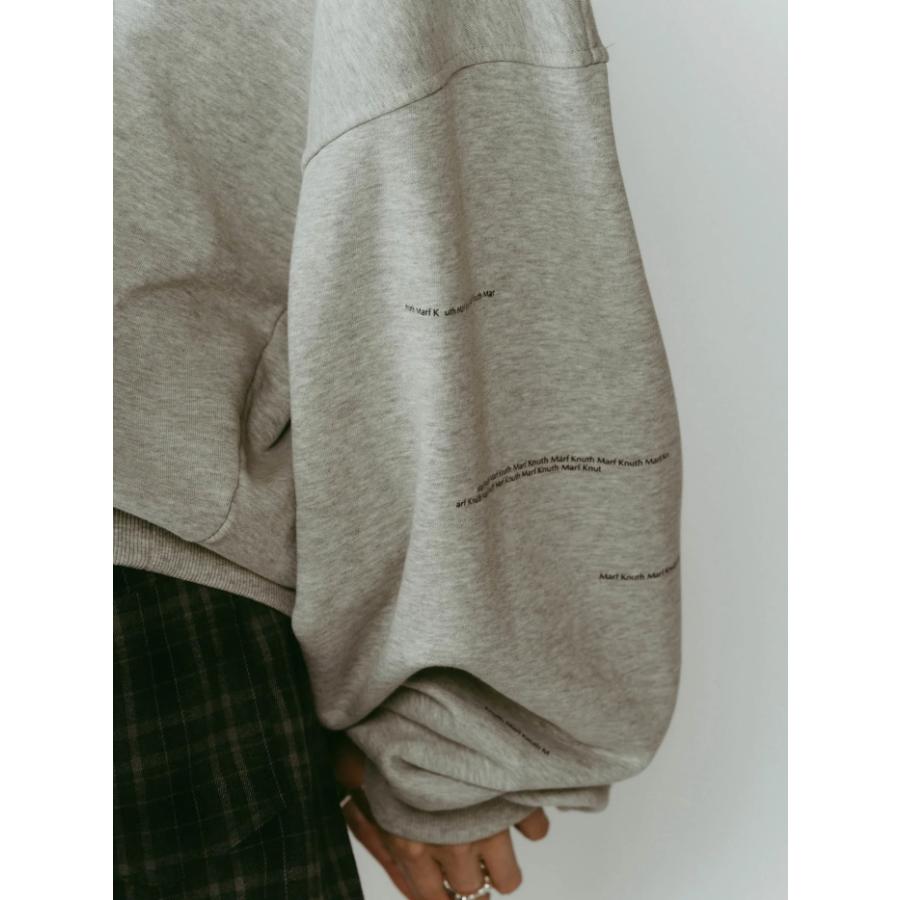 Knuth Marf（クヌースマーフ） トップス Kエラー デザイン スウェット