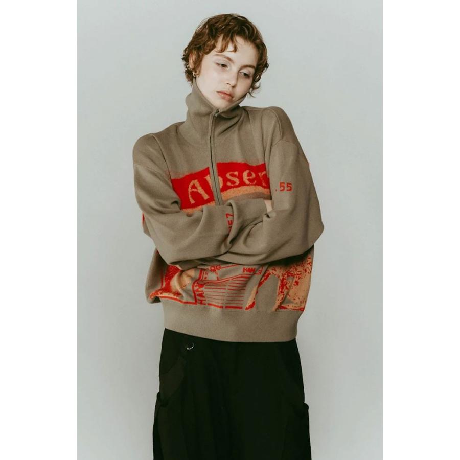 Knuth Marf（クヌースマーフ） コンセプト ジャカード ニット concept