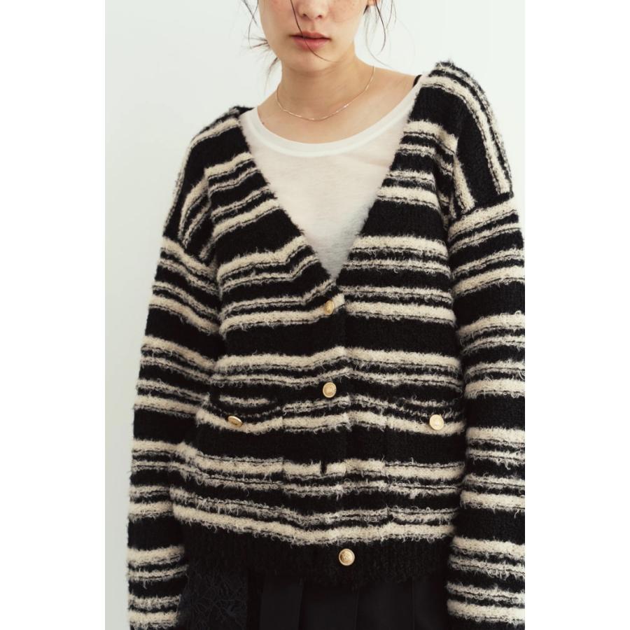 【完売品】Knuth Marfクヌースマーフknit cardigan Knuth Marf（クヌースマーフ） トップス ゴールド ボタン カーディガン