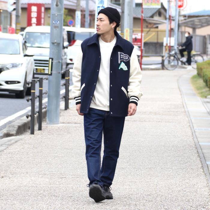 MAISON KITSUNE メゾンキツネ アウター レザー スリーブ ロゴ MAISON KITSUNE メゾンキツネ アウター レザー スリーブ ロゴ