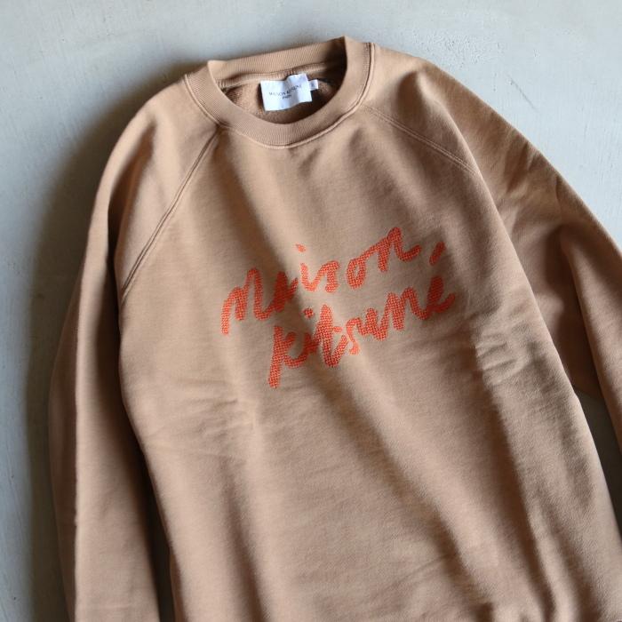 MAISON KITSUNE メゾンキツネ スウェット ハンドライティング クリーン