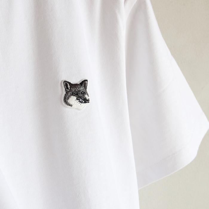 MAISON KITSUNE メゾンキツネ Tシャツ グレーフォックスヘッド MAISON KITSUNE メゾンキツネ Tシャツ グレーフォックスヘッド
