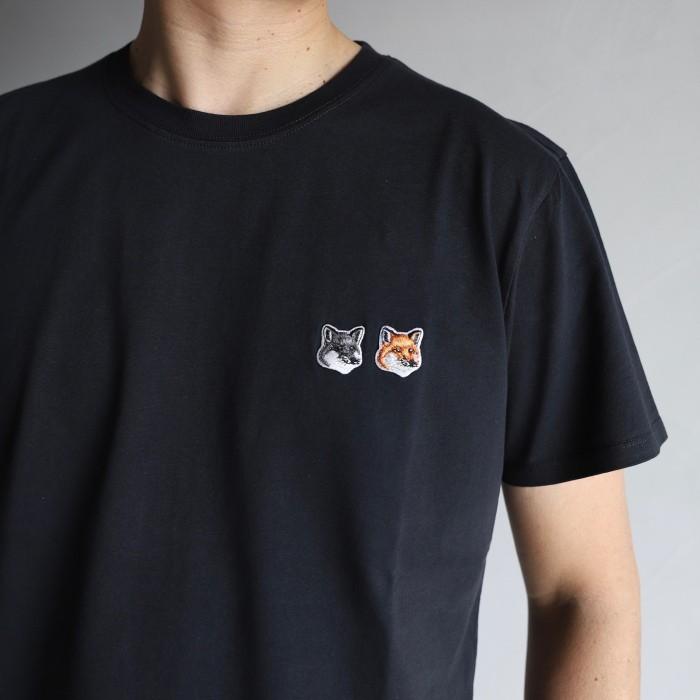 MAISON KITSUNE メゾンキツネ Tシャツ TEE SHIRT DOUBLE FOX MAISON KITSUNE メゾンキツネ Tシャツ TEE SHIRT DOUBLE FOX