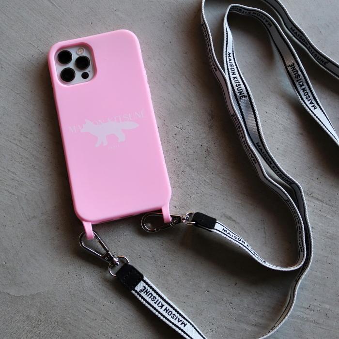 メゾンキツネ Iphoneケース Maison Kitsune Mk スタンプ Iphoneケース ロゴ ストラップ付き ライトピンク Mk Stamp Iphone Case 12 12pro対応 22春夏新作 Kui030 Charger Web Store 通販 Yahoo ショッピング