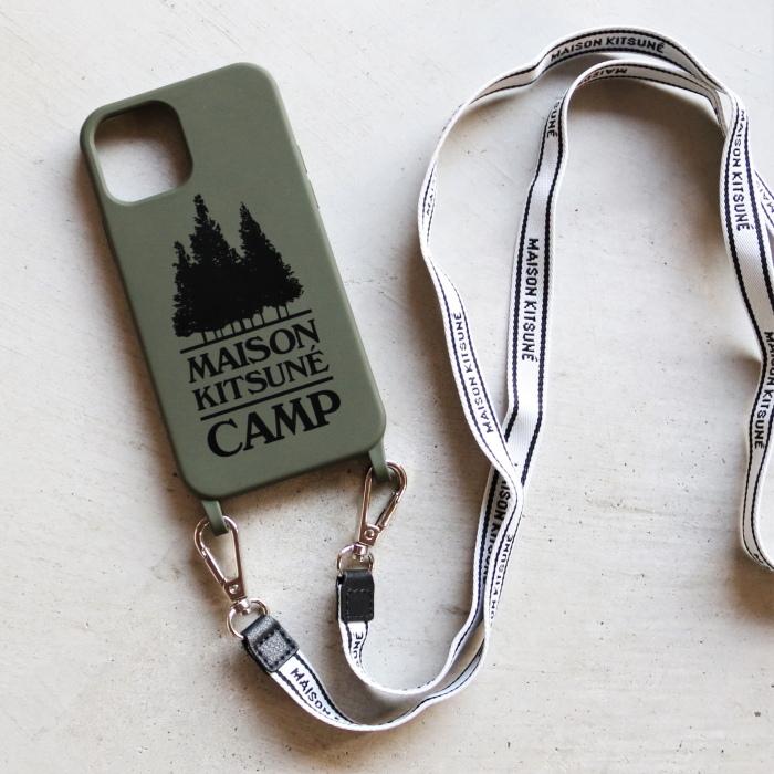 メゾンキツネ Iphoneケース Maison Kitsune Mk キャンプ Iphoneケース W ロゴ ストラップ ダークカーキ Mk Camp 12 12pro対応 22春夏新作 Kui040 Charger Web Store 通販 Yahoo ショッピング
