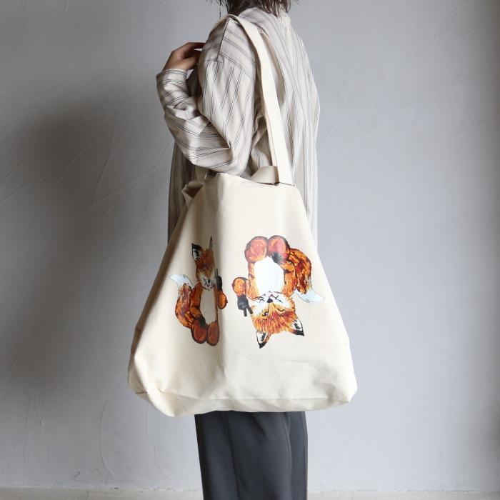 メゾンキツネ バッグ MAISON KITSUNE オールライト フォックス XXL 