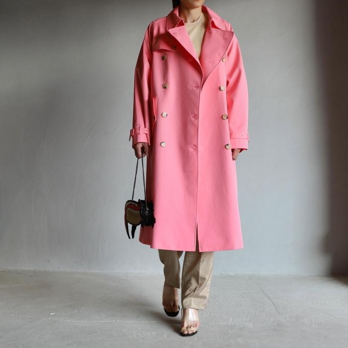 メゾンキツネ オランピア ル タン レディース コート Maison Kitsune Oly Trench Coat ピンク Bubble Gum Pink 22春夏新作 Kwo300 Charger Web Store 通販 Yahoo ショッピング