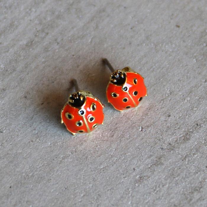 ククシュゼット 正規商品 ピアス 両耳 Coucou Suzette レディース 虫