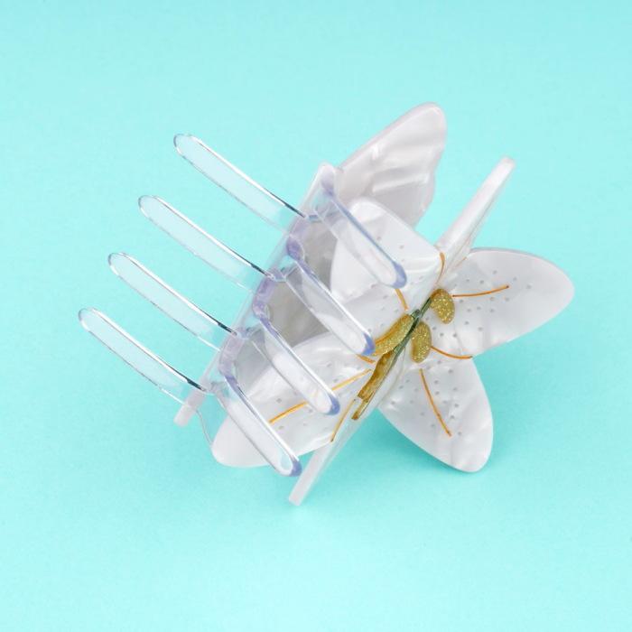 ククシュゼット 正規商品 ヘア アクセ クリップ かわいい 花 フランス