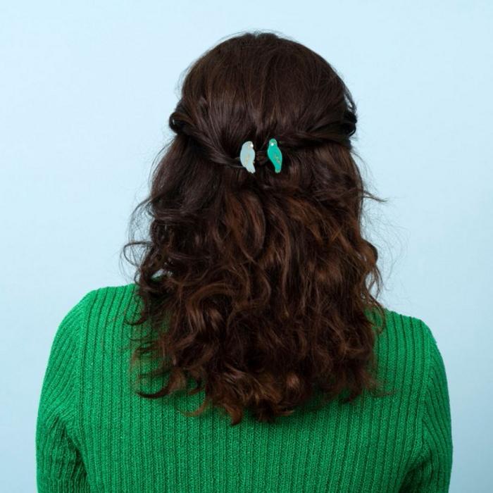 ククシュゼット 正規商品 ヘアピン 鳥 Coucou Suzette ラブバード ヘア