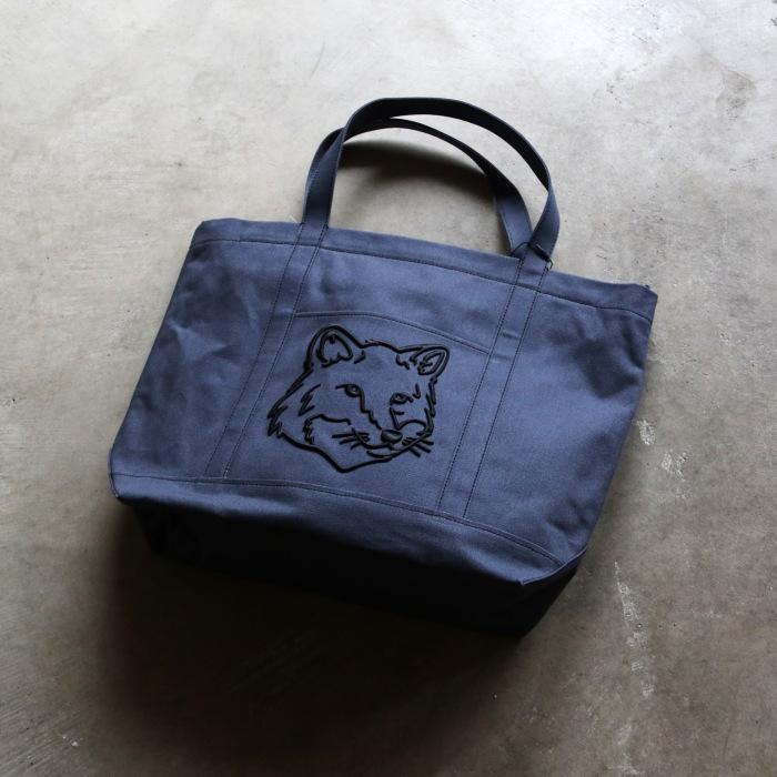 MAISON KITSUNE メゾンキツネ バッグ フォックス ヘッド ラージ MAISON KITSUNE メゾンキツネ バッグ フォックス ヘッド ラージ