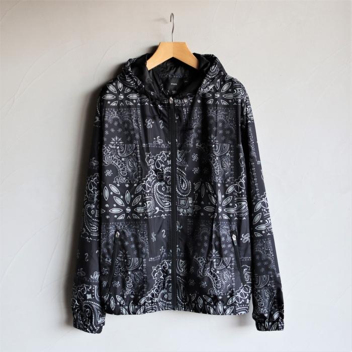 格安販売の Nylon Shell Outer バンダナ柄ナイロンジャケット スタンプド ジャケット Stampd ジャケット スタンプド 通販 Stampd Jacket 21春夏新作 Bandana ブラック ジャケット