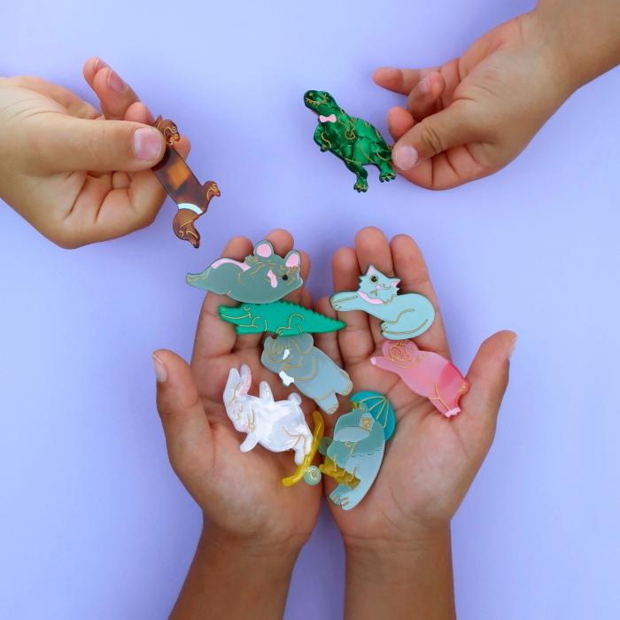 ククシュゼット 正規商品 ヘアアクセ クリップ ピン かわいい