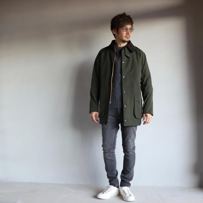 Barbour Beaufort セージ　フード付き　バブアー　ビューフォート MEN'S BIGI｜【Barbour/バブアー】BEAUFORT / ビューフォート 2