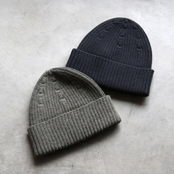 MAISON KITSUNE（メゾン キツネ） ニット帽 ボールド フォックスヘッド